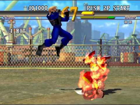 Street Fighter EX 2 Doctrine Dark vs Zangief