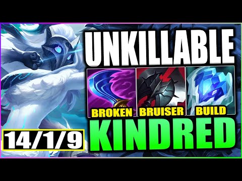 THIS BRUISER KIDNRED BUILD MAKES KINDRED AN UNSTOPPABLE GIGA CARRY! (THIS BUILD IS LEGIT BROKEN!)