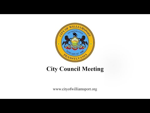 City of Williamsport City Council Meeting - 12/15/2022