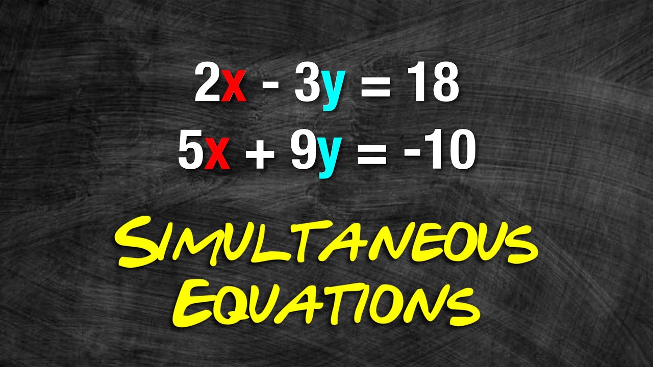 Simultaneous Equations Made Easy | Junior Cycle Algebra