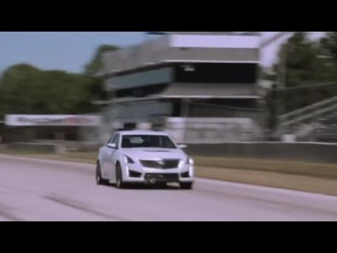 2016 Cadillac CTS-V Track Test Video Review @ Road America