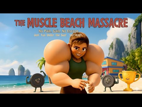 The Strongest Girl Found A potion on the Island Muscle Growth Transformation 