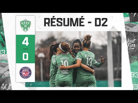 D2 : ASSE 4-0 Toulouse