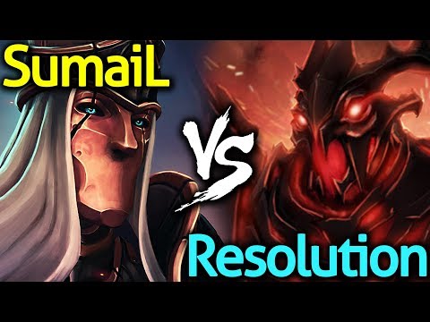 SumaiL [Silencer] VS Resolution [Shadow Fiend] Dota 2 | The Battle Begins