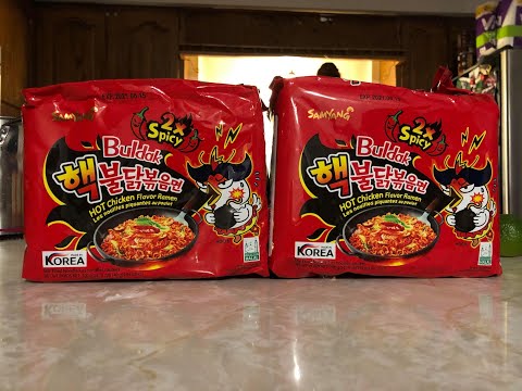 LiloSaint Blog : 2x spicy Noodles Challenge
