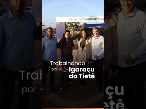 Em Igaraçu do Tietê, seguimos firmes, ouvindo a população e trabalhando.
