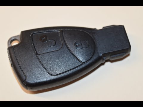 European 1998 - 2010 Mercedes Benz Key Fob Battery Replacement
