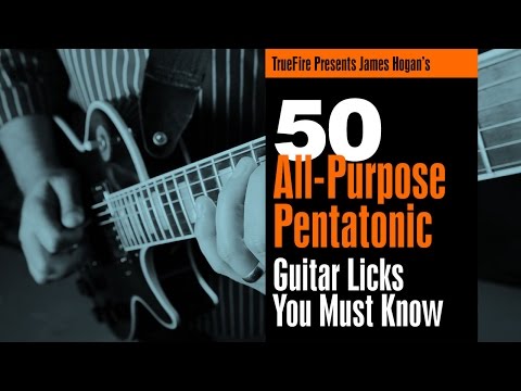 Pentatonic Licks - #23 Dear John - Guitar Lesson - James Hogan