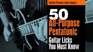 Pentatonic Licks - #23 Dear John - Guitar Lesson - James Hogan