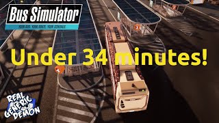 Bus Simulator 18 - Ep:72 Under 34 minutes!