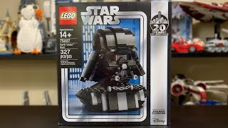 LEGO Star Wars 75227 Darth Vader Bust Review! 2019 Star Wars Celebration/Target Exclusive! by MandRproductions