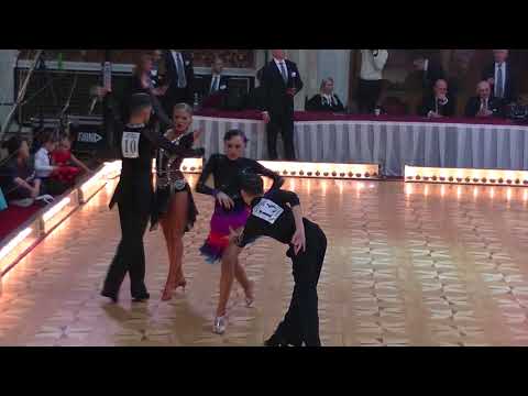 Stanimir Statev - Yelyzaveta Kravetz BUL | WDSF World Championship J2 Ten Dance 1/8 9