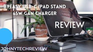 BYEASY USB-C Swivel iPad Stand & 65W GaN Charger Review – Best Multiport Hub & Fast Charging Combo