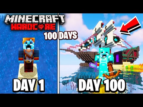 Insane Hardcore Survival: I Conquer 100 Days in Minecraft!