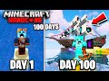 I Survived 100 Days Of HARDCORE Minecraft
