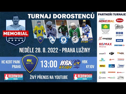 Memoriál Libora Topolánka - HC KERT PARK PRAHA vs. HBK KYJOV - 28/8/2022