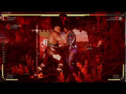 Mortal Kombat 11 - Baraka 23 hit KOMBO