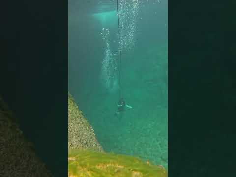 El Charco mas profundo del Cañón de Matacanes en Santiago Nuevo León 🤟🏻🤙🏻🤿  #aventuras #scubadiving