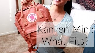 Kanken Mini - What Fits?!