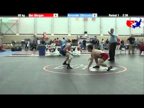 Ben Morgan vs. Alexander Chiricosta at 2013 ASICS University Nationals - FS
