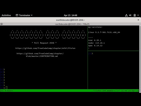 chapter dev setup 2021 04 15 13 58 03