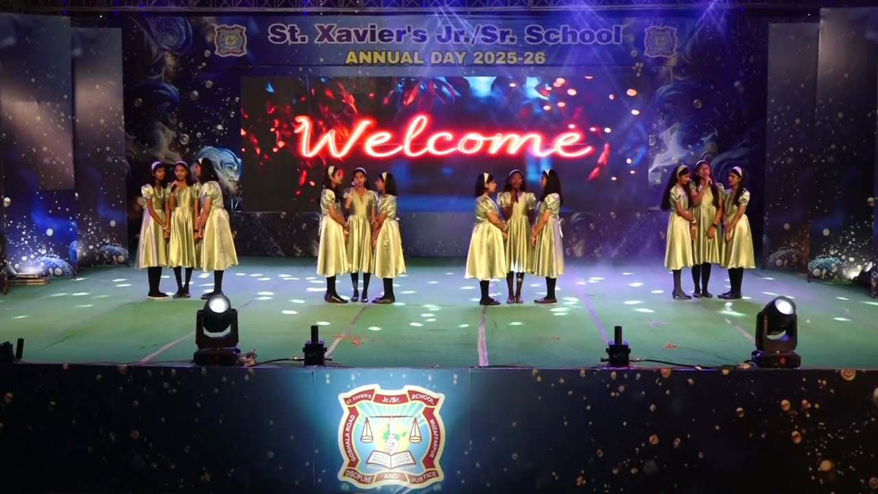 Welcome Song By Choir of Xavier - St. Xavier's Jr./Sr. School