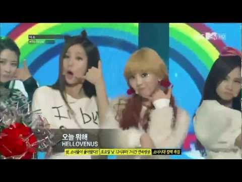 [HD 1080p] Hello Venus - What Are You Doing Today 130112