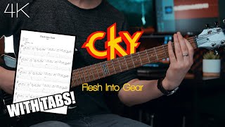 CKY - Flesh Into Gear - Guitar Cover (WITH TABS!) - How To Play