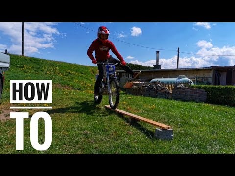 Trial Fahrtechnik - Trackstand