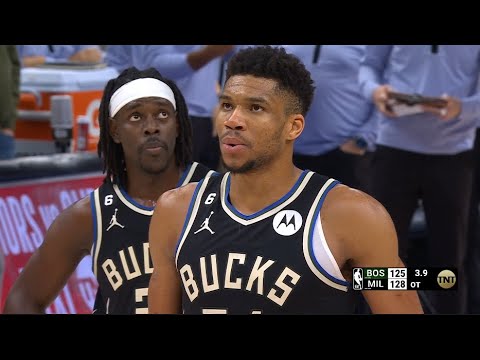 WILDEST ENDING! BUCKS vs CELTICS Final Minutes! OVERTIME THRILLER!