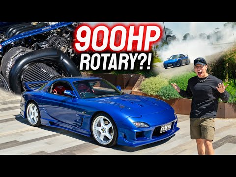 What It’s Like To Drive A 900HP Big Turbo Rotary: Mazda FD RX-7 Bridgeport