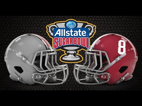 2015 Sugar Bowl No. 1 Alabama vs No. 4  Ohio State No Huddle