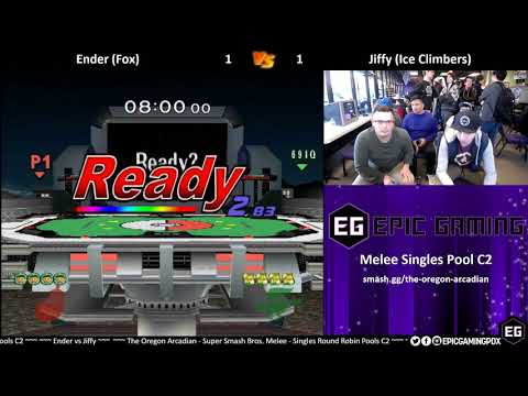 The Oregon Arcadian - Melee Singles Pools C2 - Ender vs Jiffy