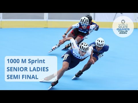1000 M Sprint Semi Final Senior Ladies | WSG2024 - Italy
