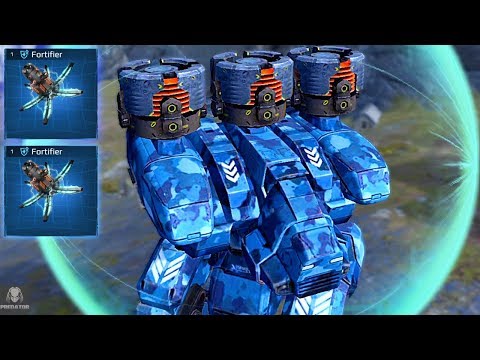 The Indestructible Shield - 550,000 HP Energy Shield | Fortifier Module | War Robots