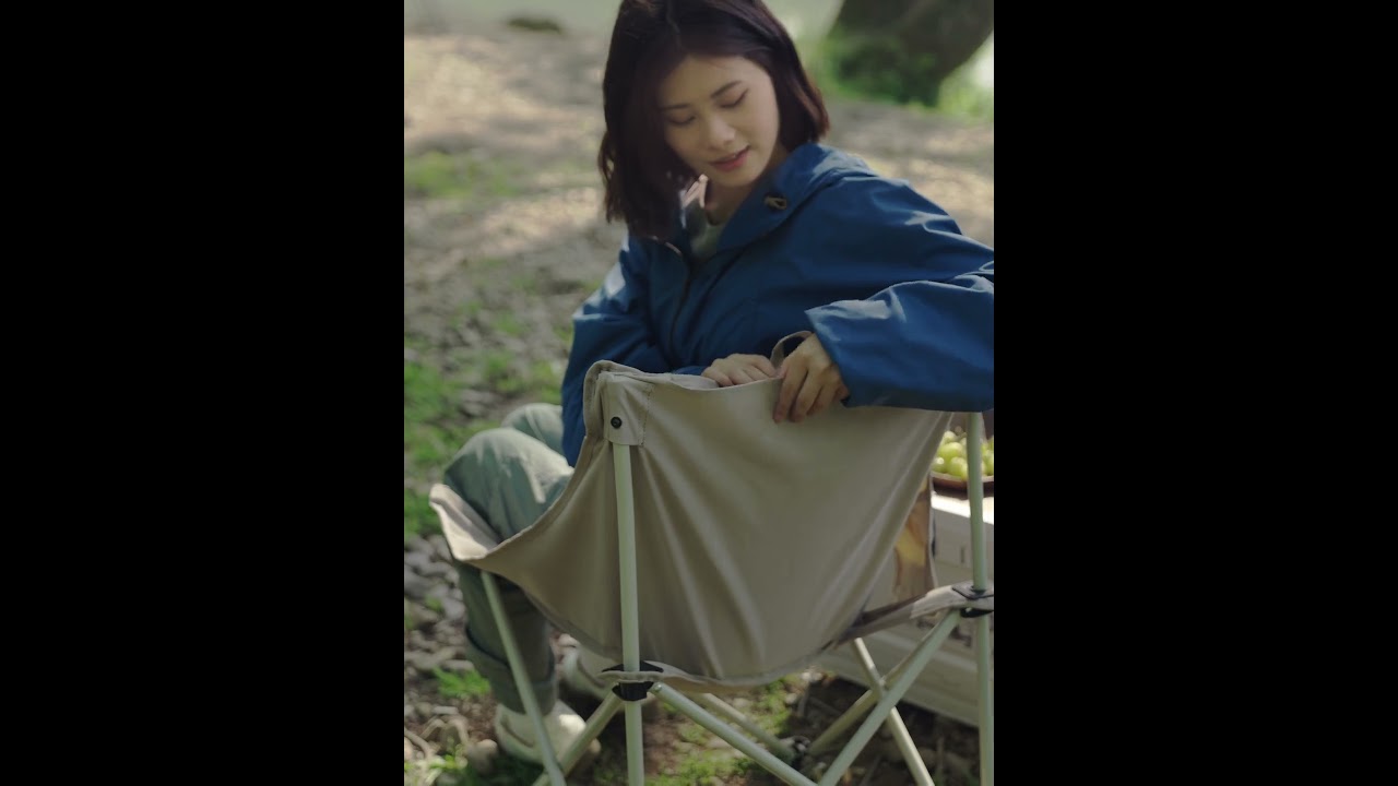 Стілець складаний Naturehike Stellaluna T01 CNH23JU13002, L, чорний