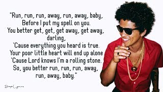 Runaway Baby Bruno Mars...