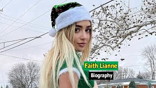 Faith Lianne Biography | Curvy Plus Size Model | Height | Weight | Net Worth | Lifestyle