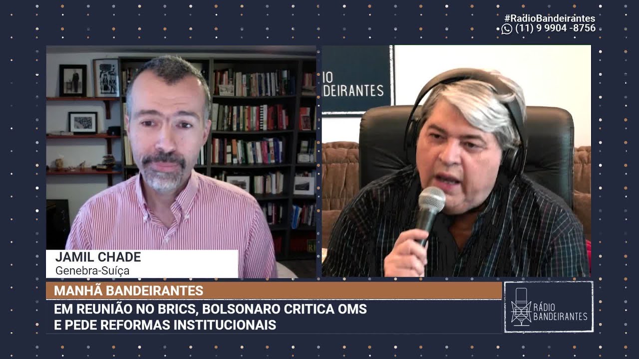 “POR TRÁS DA PANDEMIA EXISTE UM ENORME CENÁRIO DE DISPUTA PELO PODER”, DIZ JORNALISTA