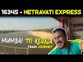 Mumbai To Kerala Train Journey By 2nd AC 16345 Netravati Express Panvel To Ernakulam Kochi