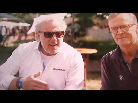 Ari Vatanen and David Richards pay tribute to Hannu Mikkola.