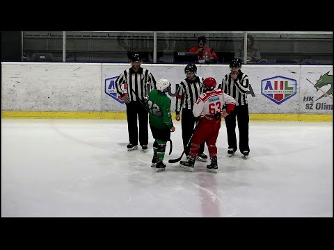 U-16 DP 16.2.2019 HK SŽ Olimpija – EC KAC 3:4, video povzetki s tekme