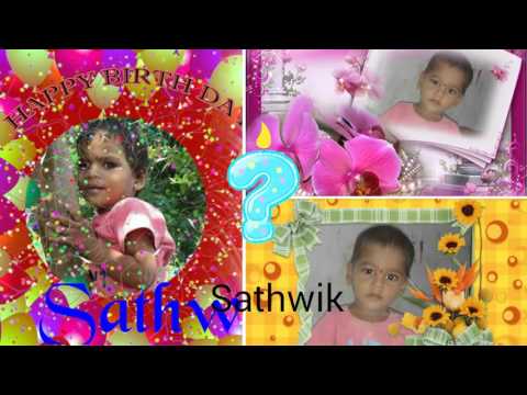 My bro son sathwik birthday