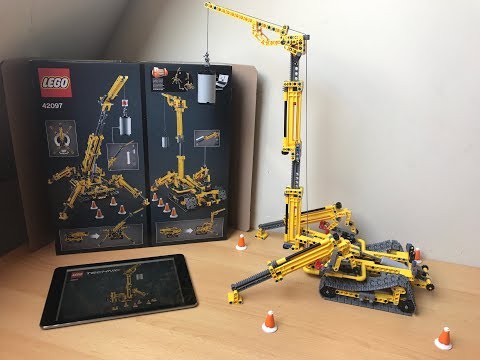 LEGO® Technic 42097 B-model: Compact Tower Crane - Speed Disassembly