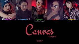 4MINUTE (포미닛) - Canvas [Colour Coded Lyrics Han/Rom/Eng]