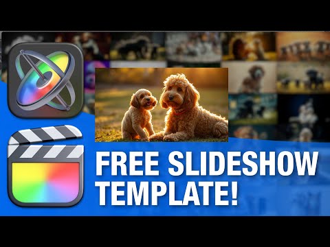Free Slideshow Template for Apple Motion!