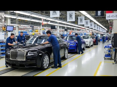 Inside Rolls Royce Factory From Raw Materials to a $500,000 Luxury Car