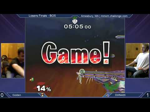 MMOM179 SSBM - Golden (Ganon, Falcon) vs. GWM420 (Falco, Fox) - Melee LF