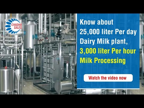 Milk Processing Plant 15000 LPD