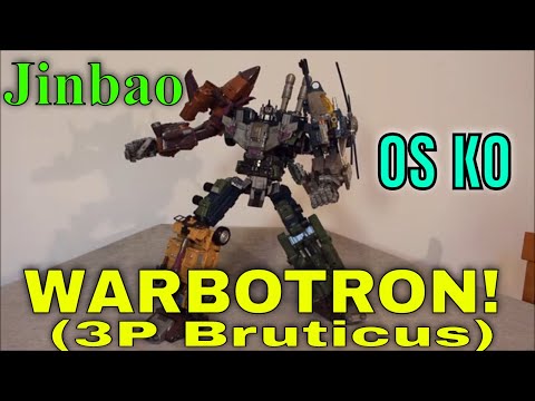 Jinbao OS KO Warbotron combined (3P Bruticus) + Updates - GotBot True Review NUMBER 699